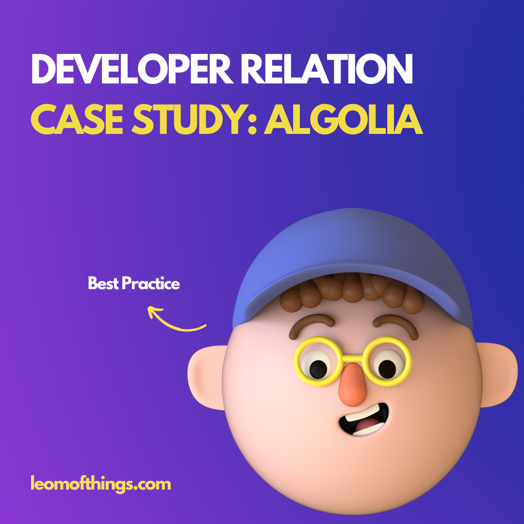 Developer relation graphic